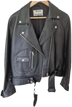 Acne Studios Leather Biker Jacket