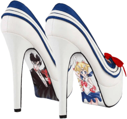 Sailor Moon Custom Hand Painted Heels