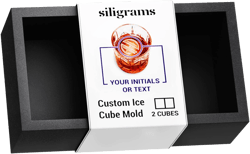 Siligrams Personalized Silicone Ice Cube Mold