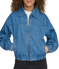 Levi's Women's Western Denim Bomber Jacket