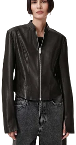 AllSaints Women's Sadler Leather Jacket