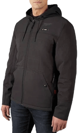 Milwaukee Men's Cordless AXIS Heated Quilted Hooded Jacket Kit