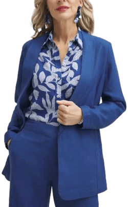 Chico's Women's Linen Blazer