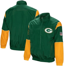 Men's Green Bay Packers Authentic Full-Zip Sideline Jacket
