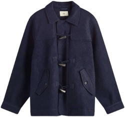 Folk Men's Wool Duffle Coat
