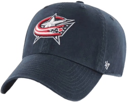 '47 Columbus Blue Jackets Clean Up Adjustable Cotton Hat