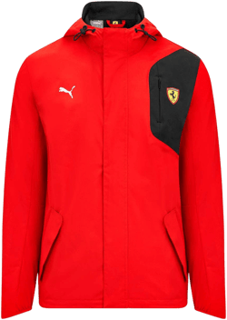 Scuderia Ferrari Rain Jacket Mens