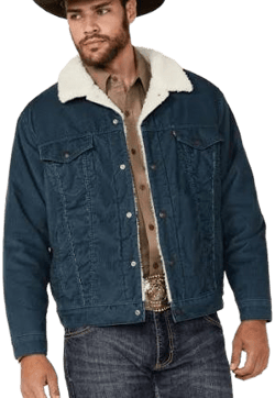 Levi's Men's Relaxed Fit Sherpa Trucker Jacket