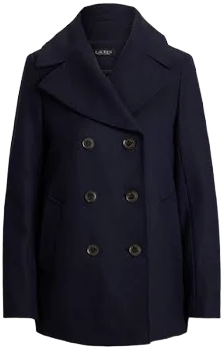 Ralph Lauren Women's Wool-Blend Peacoat