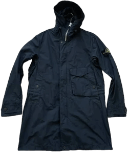 Stone Island Hooded Long Coat
