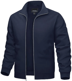 Men's Lightweight Casual Bomber Jacket