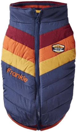 Chevron Puffer Pet Jacket