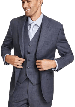 Michael Kors Men's Classic-Fit Wool-Blend Stretch Suit Jacket