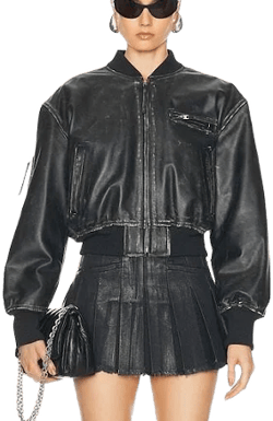 Acne Studios Women's Leather Jacket