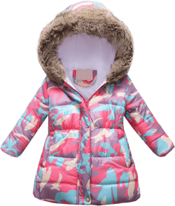 Girls' Winter Coat Insulated Long Parka Warm Puffer Jacket Kids Toddler Thicken Padded Down (Hot Pink-A, 10-11 Years)