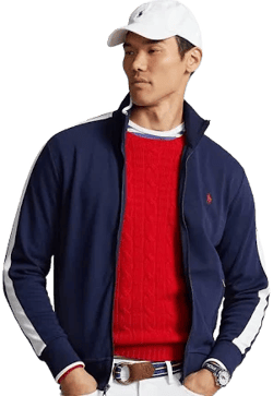 Polo Ralph Lauren Men's Knit Cotton Track Jacket