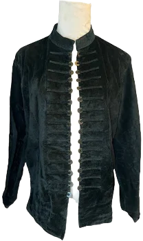 Chico's Black Leather Jacket