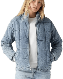 Levi's Women's Box Quilted Cotton Jacket