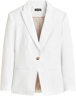 J.Crew Women's Alexandra Stretch Linen Blend Blazer