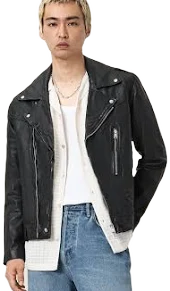 Allsaints Men's Comet Leather Biker Jacket