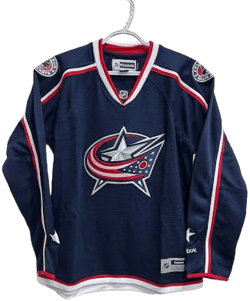 Columbus Blue Jackets RBK NHL WOMEN size Jersey, sz: L & 2XL
