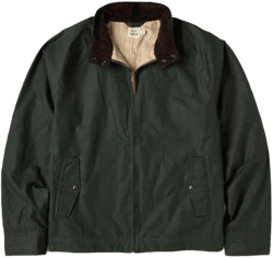 Flint and Tinder Men's Waxed Canvas Harrington Jacket