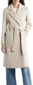 Sam Edelman Women's Longline Wrap Coat