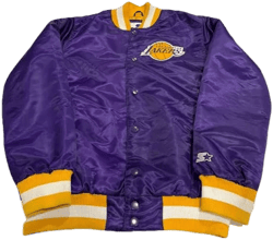 Los Angeles Lakers Men's Satin Point Guard Jacket