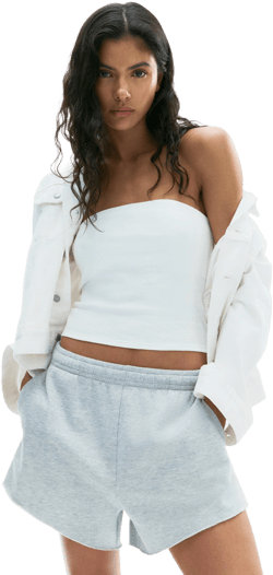 H&M Ladies Ribbed Tube Top