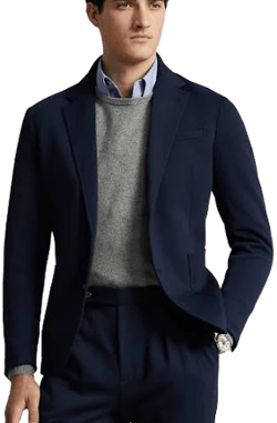 Polo Ralph Lauren Men's Polo Soft Double-Knit Suit Jacket