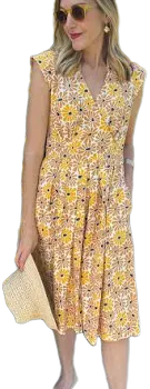 Lucille Fair Trade Floral Dress