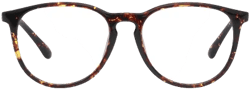 Maple Oversized Round Glasses