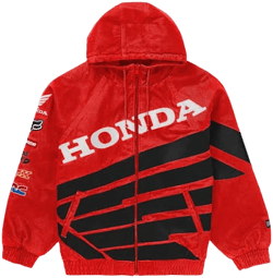 Supreme Honda Fox Racing Puffy Zip Up Jacket
