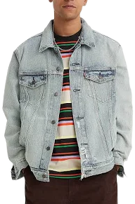 Levi's Men's Regular Fit Non-Stretch Denim Trucker Jacket