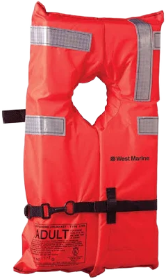 West Marine USCG Type 1 Life Jackets