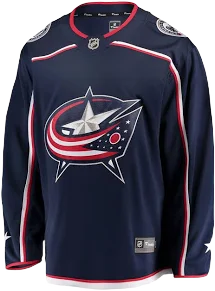 Fanatics Men's Columbus Blue Jackets Breakaway Hockey Jersey