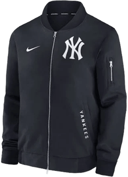 Nike New York Yankees Men's Authentic Collection Dugout Full-Zip Bomber Jacket