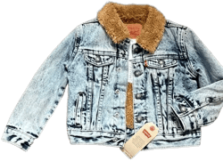 Levi's Kids' Sherpa Lined Denim Trucker Jacket