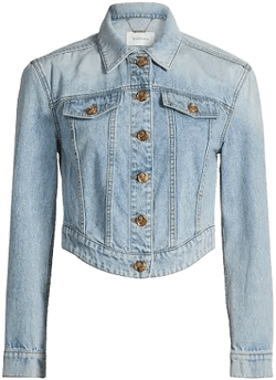 Zimmermann Women's Lucky Fitted Denim Jacket