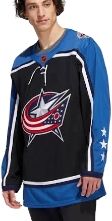 adidas Columbus Blue Jackets 2022 Reverse Retro Authentic NHL Hockey Jersey