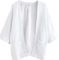 Next White Women's Linen Jacket