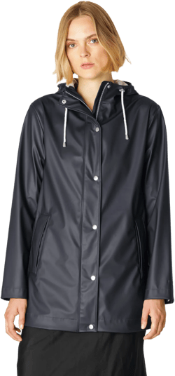 RAIN JACKET DARK INDIGO