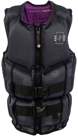Jetpilot Women's Copy Cat Club Coast Guard Approved Wakeboarding Life Vest