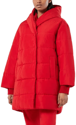Marina Rinaldi Women's Morris Quilted Hooded Puffer Coat