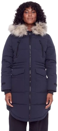 Alpine North Women's UKON Vegan Down Drawstring Parka
