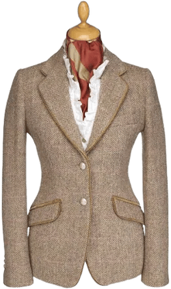 Cordings Women's Hungerford Harris Tweed Hacking Jacket