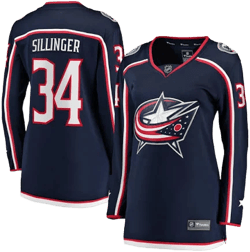 Fanatics Men's Cole Sillinger Columbus Blue Jackets Home Breakaway Jersey
