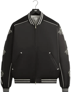 &Kin Vance Satin Bomber Jacket