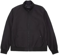 Rokka&Rolla Men's Classic Full Zip Bomber Jacket