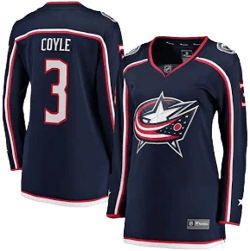 Fanatics Women's Charlie Coyle Columbus Blue Jackets Home Breakaway Jersey